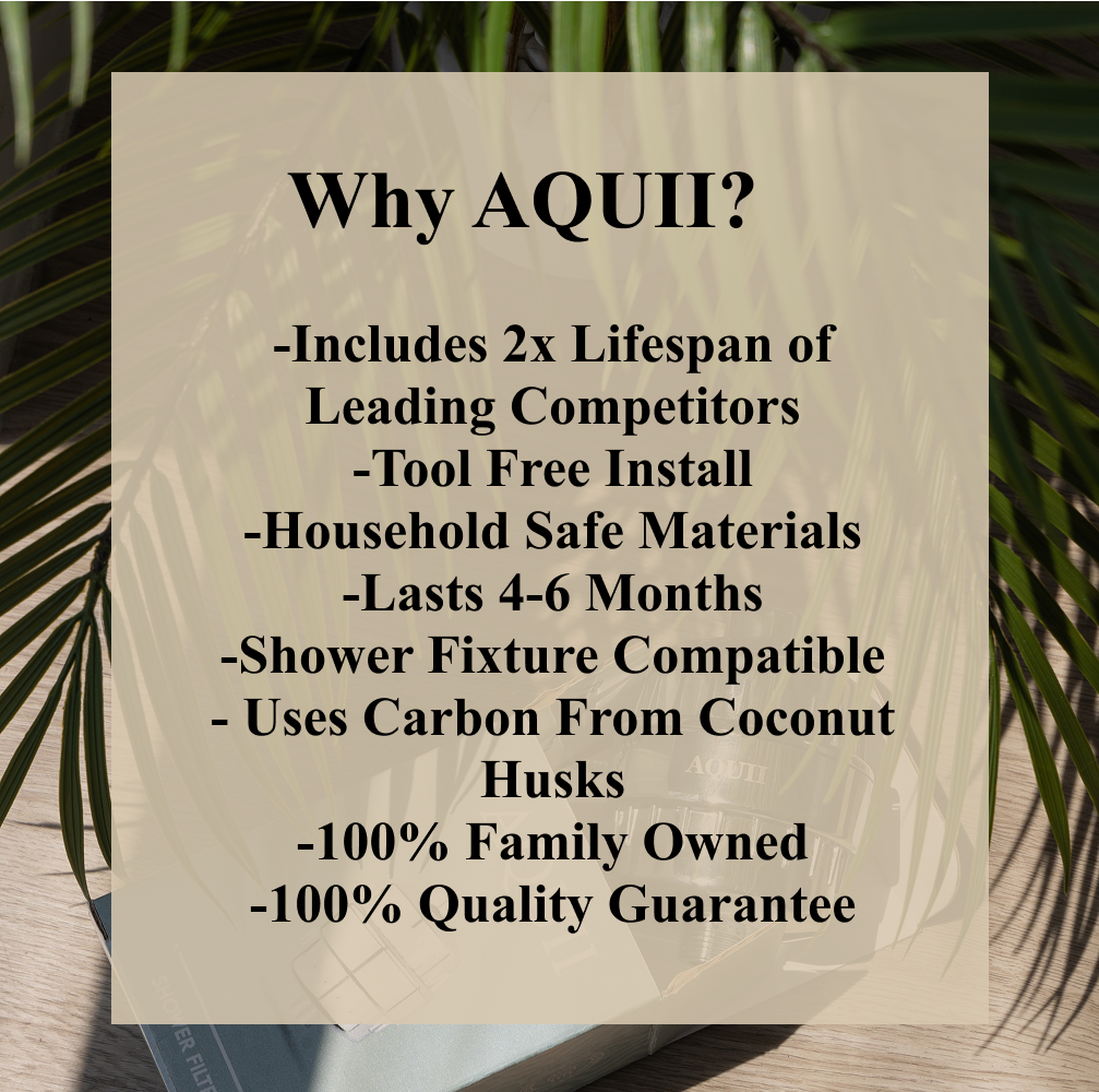 AQUII Coconut Shower Filter